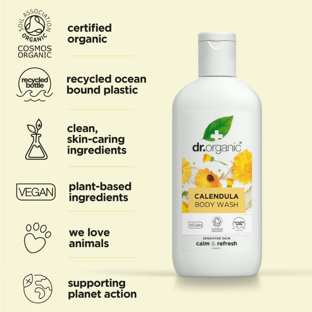 Dr. Organic Calendula Body Wash 250ml