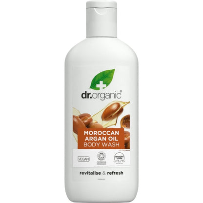 Dr. Organic Moroccan Argan Oil Body Wash Skin 250ml