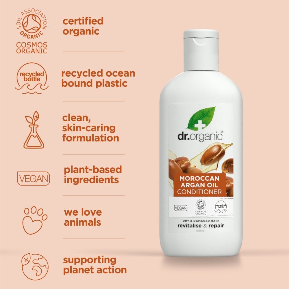 Dr. Organic Moroccan Argan Oil Conditioner 265ml
