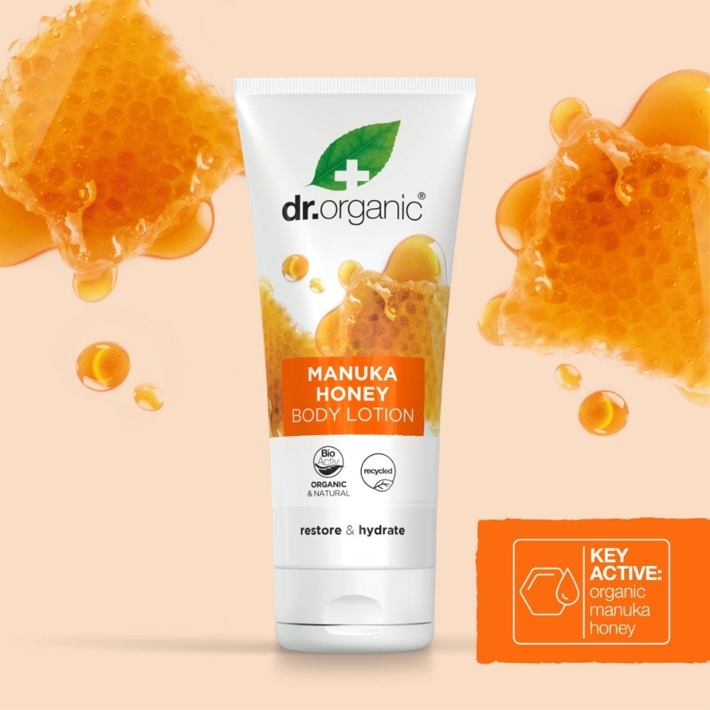 Dr. Organic Organic Manuka Honey Replenishing Body Lotion 200ml
