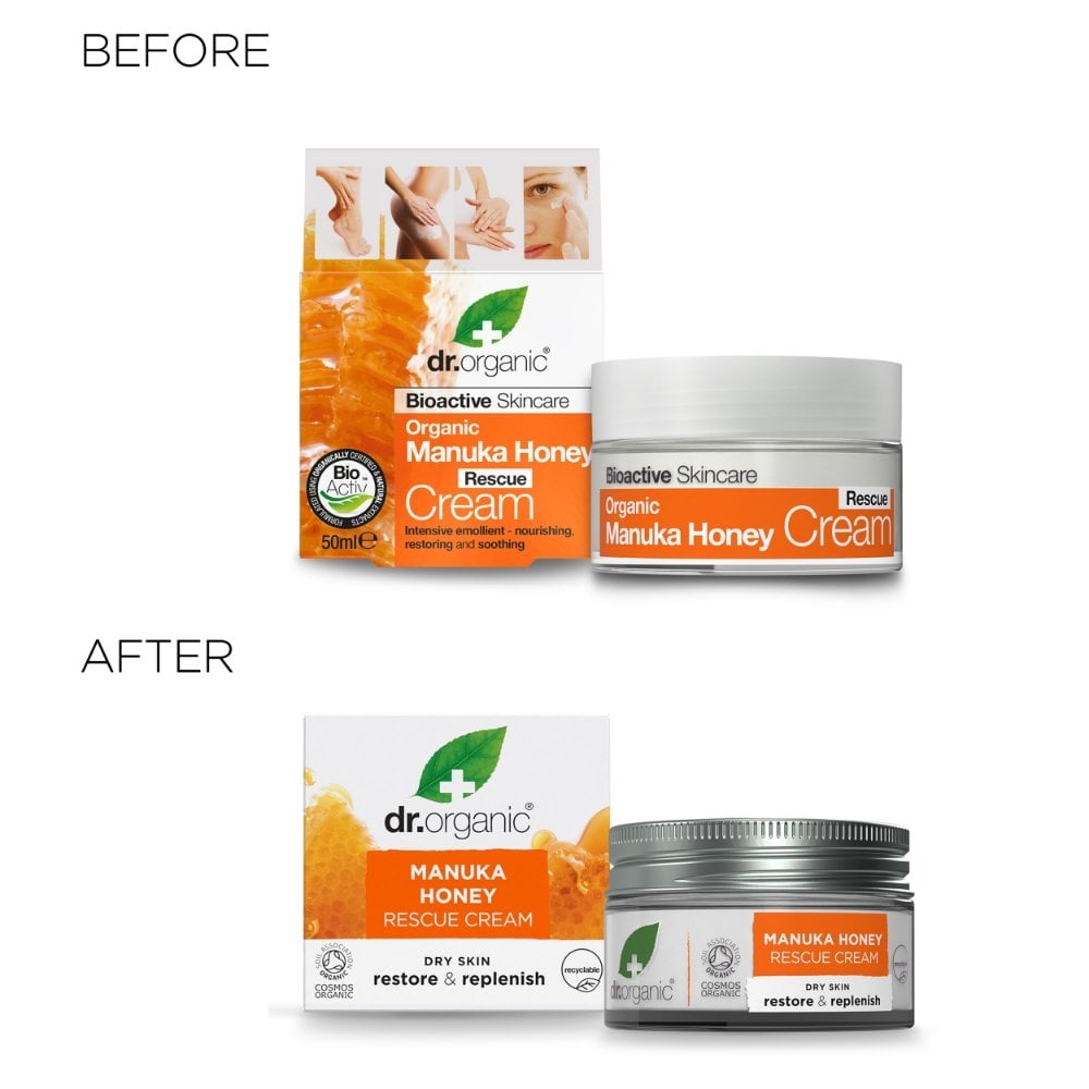 Dr. Organic Organic Manuka Honey Rescue Cream 50ml
