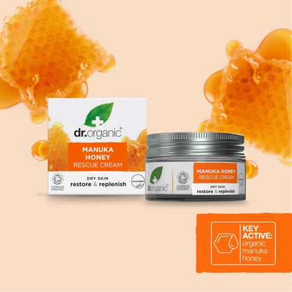 Dr. Organic Organic Manuka Honey Rescue Cream 50ml