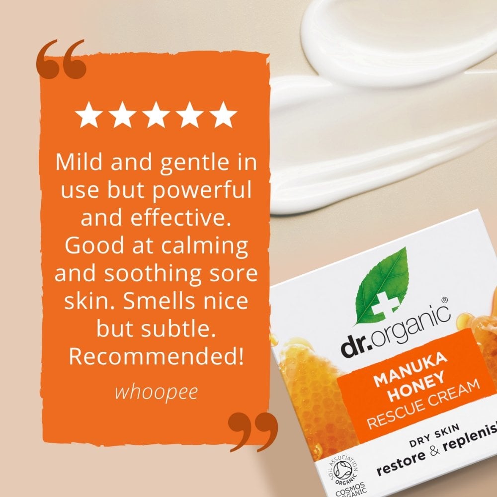 Dr. Organic Organic Manuka Honey Rescue Cream 50ml