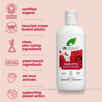 Dr. Organic Rose Otto Conditioner 265ml