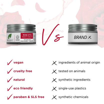 Dr. Organic Rose Otto Night Cream 50ml