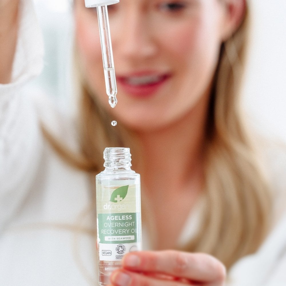 Dr. Organic Seaweed Ageless Overnight Recovery Oil 30ml