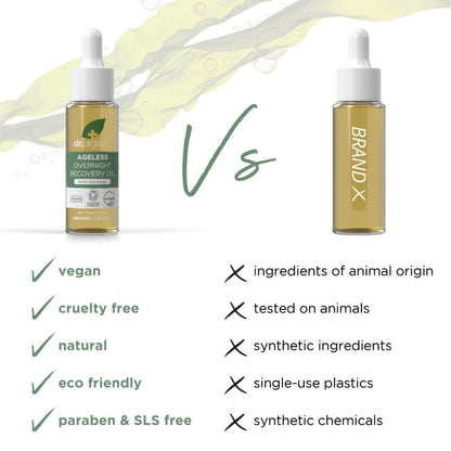 Dr. Organic Seaweed Ageless Overnight Recovery Oil 30ml