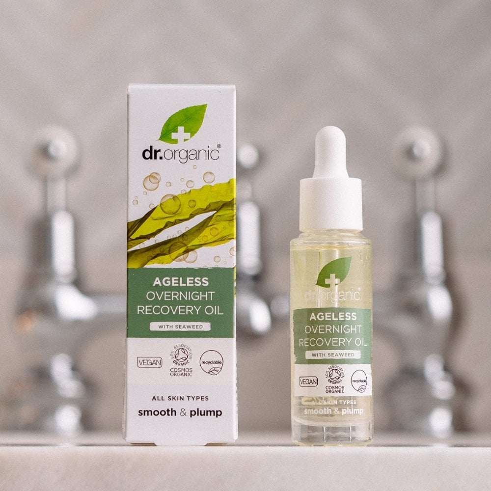 Dr. Organic Seaweed Ageless Overnight Recovery Oil 30ml