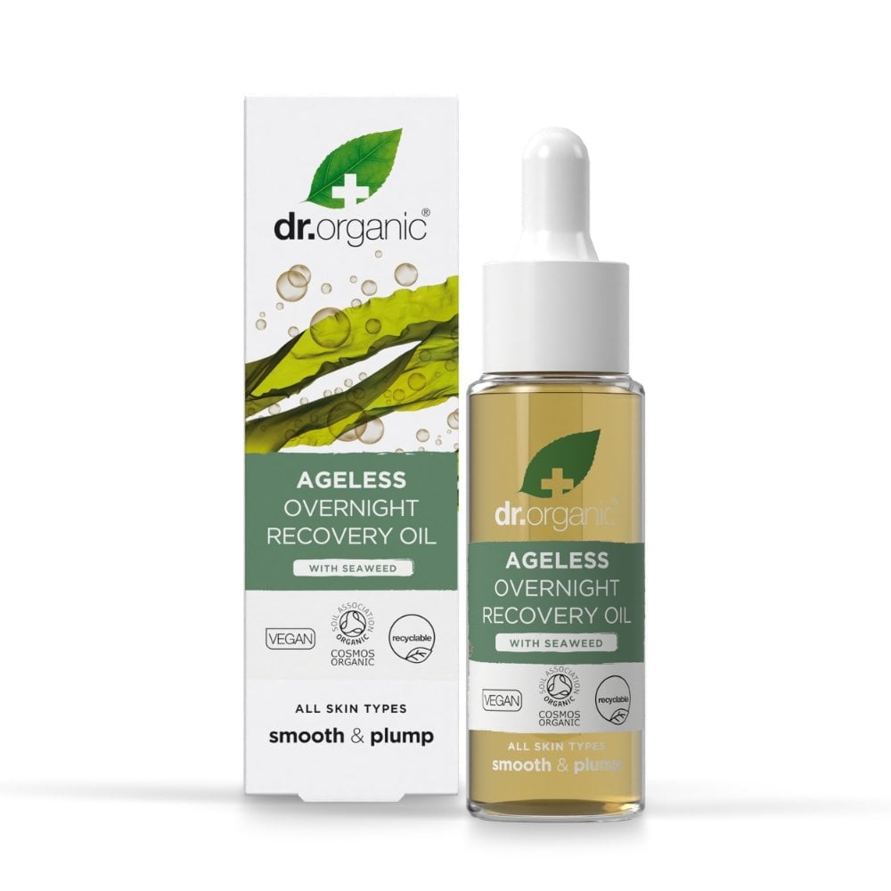 Dr. Organic Seaweed Ageless Overnight Recovery Oil 30ml