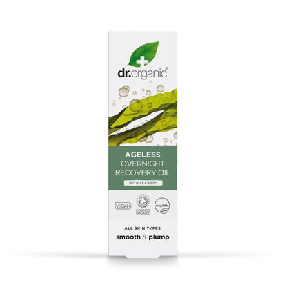 Dr. Organic Seaweed Ageless Overnight Recovery Oil 30ml