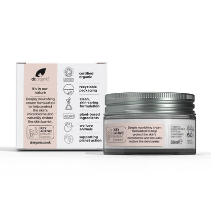 Dr. Organic Skin Calm Probiotic Concentrated Cream 50ml
