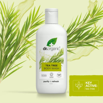 Dr. Organic Tea Tree Body Wash 250ml