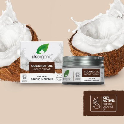 Dr. Organic Virgin Coconut Oil Night Cream 50ml