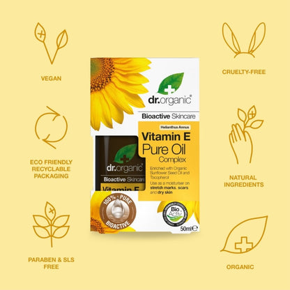 Dr. Organic Vitamin E Pure Oil Complex 50ml