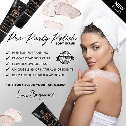 Dripping Gold Pre-Party Body Scrub 150g
