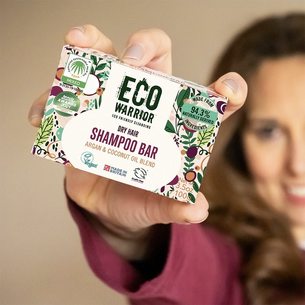 Eco Warrior Dry Hair Shampoo Bar 100g