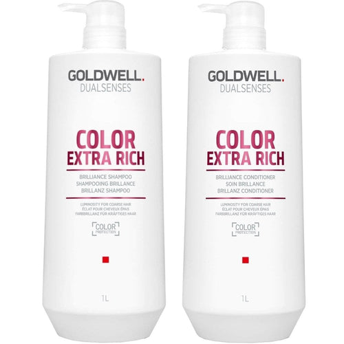 Goldwell DualSenses Colour Brilliance Extra Rich Shampoo & Conditioner Twin 2 x 1000ml