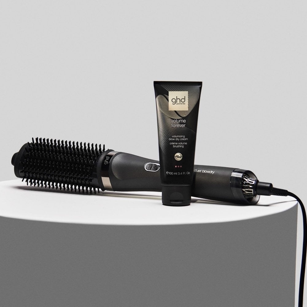 ghd Duet Professional 2-in-1 Blow Dry Brush Black