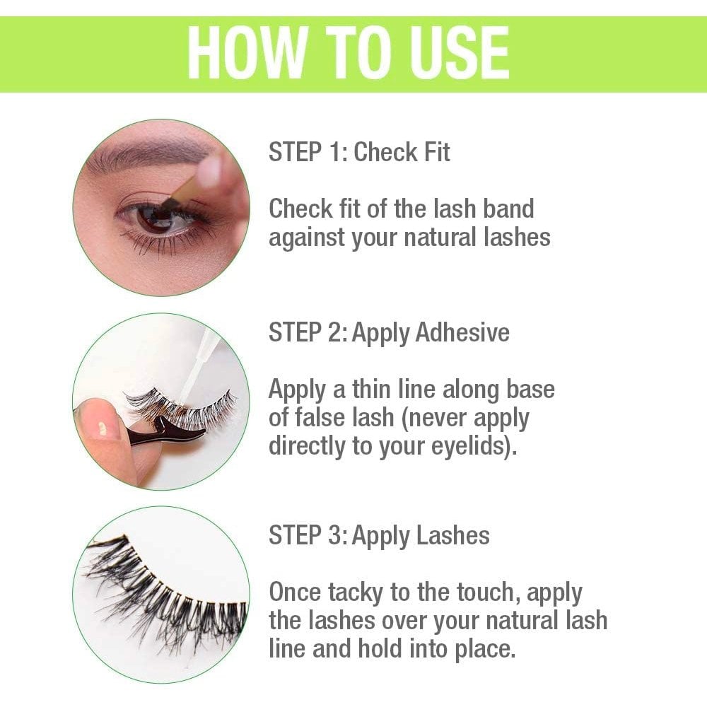 Duo Eyelash Glue Brush On Striplash Adhesive White/Clear 5g