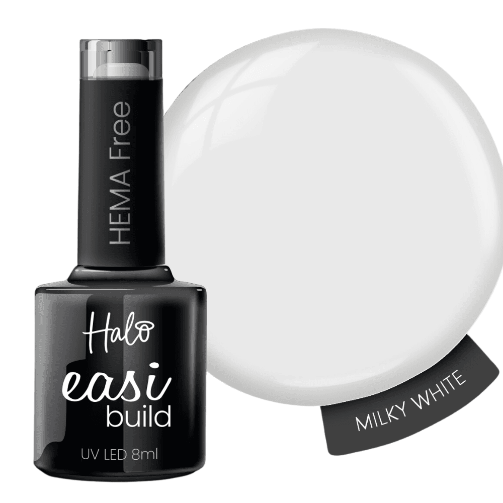 Halo EasiBuild Brush On Builder Gel Milky 8ml