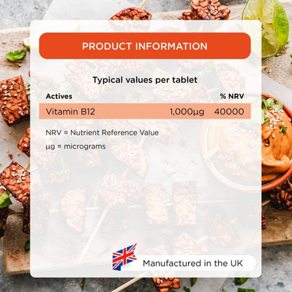 Healthspan Easy-to-Swallow Vitamin B12 1000ug 240 tablets