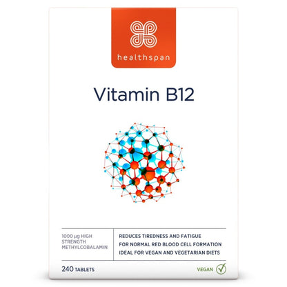 Healthspan Easy-to-Swallow Vitamin B12 1000ug 240 tablets