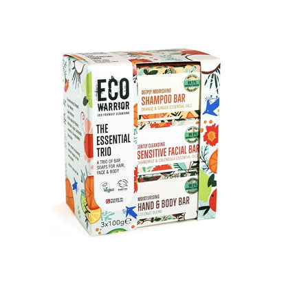 Eco Warrior Essential Trio Gift Pack 3 x 100g