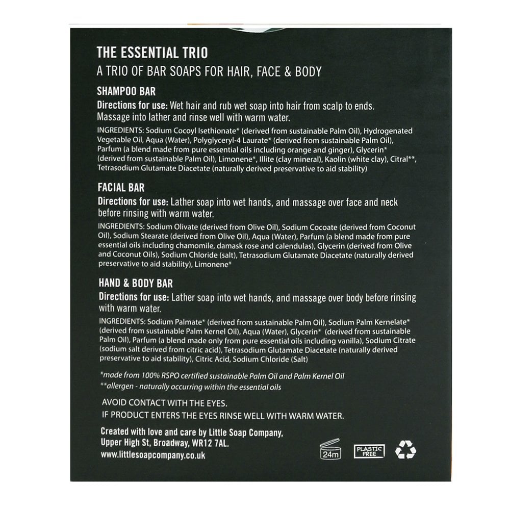 Eco Warrior Essential Trio Gift Pack 3 x 100g