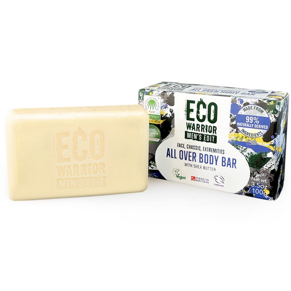 Eco Warrior Men's Edit All Over Body Bar 100g