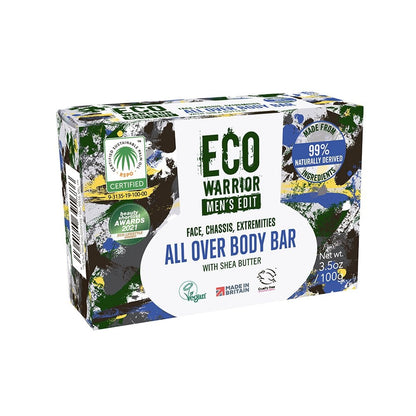 Eco Warrior Men's Edit All Over Body Bar 100g