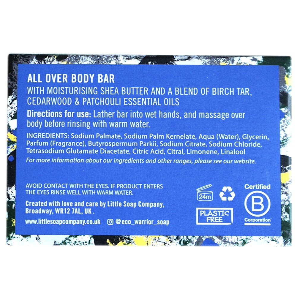 Eco Warrior Men's Edit All Over Body Bar 100g