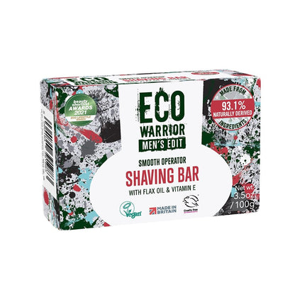 Eco Warrior Men's Edit Smooth Operator Shaving Bar 100g
