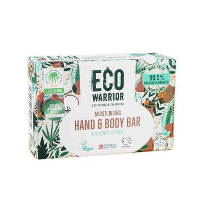 Eco Warrior Moisturising Hand & Body Bar 100g