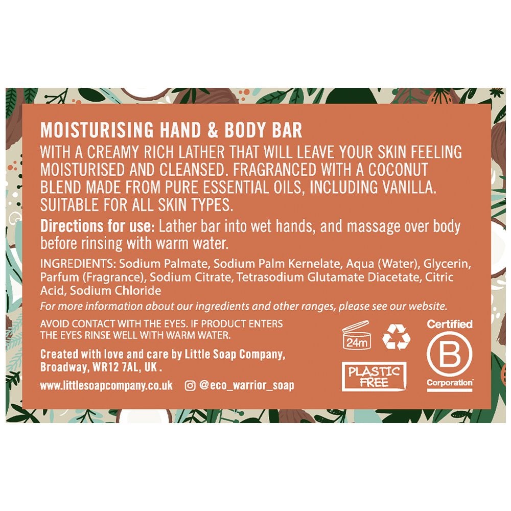 Eco Warrior Moisturising Hand & Body Bar 100g