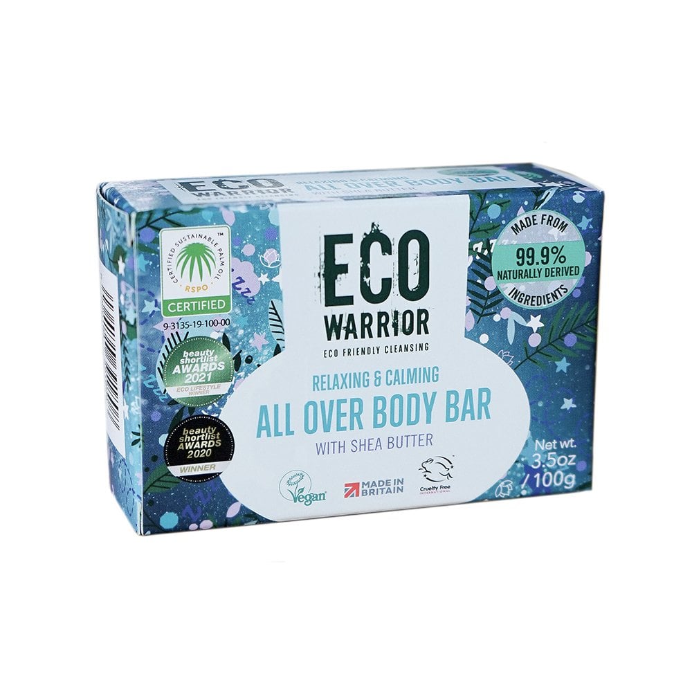 Eco Warrior Relaxing & Calming All Over Body Bar 100g