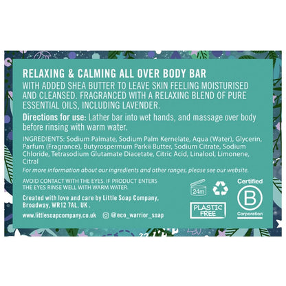 Eco Warrior Relaxing & Calming All Over Body Bar 100g