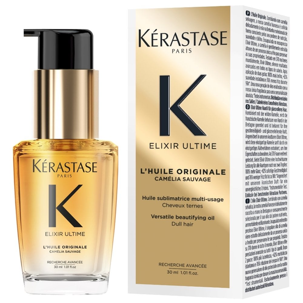 Kérastase Elixir Ultime L'Huile Originale Hair Oil New 30ml
