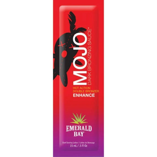 Emerald Bay Dark Mojo Tingle Tanning Accelerator Lotion Sachet 15ml