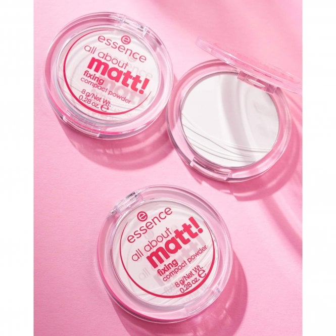 Essence All About Matt Fixing Compact Powder 01 Clear 8g