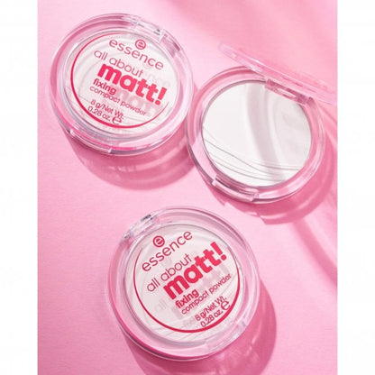Essence All About Matt Fixing Compact Powder 01 Clear 8g