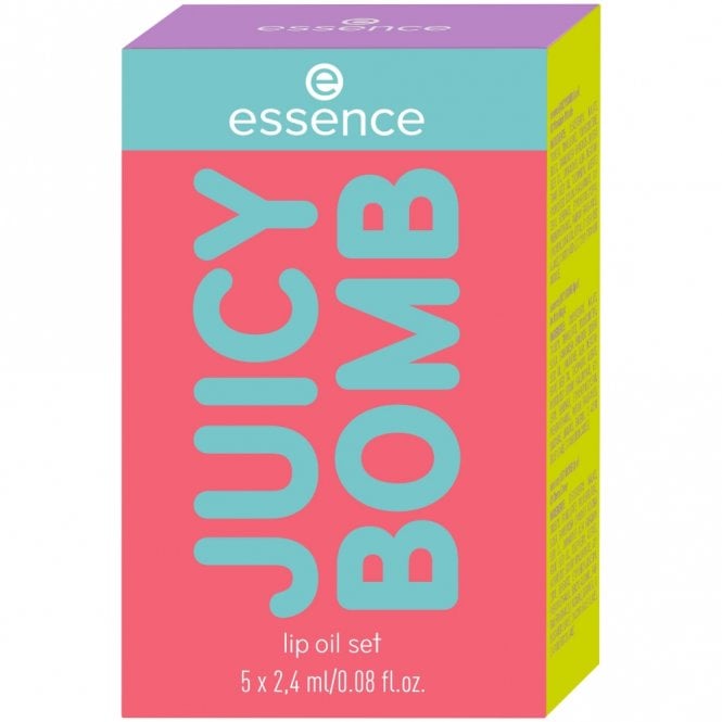 Essence Juicy Bomb Lip Oil Set 5 x 2.4ml
