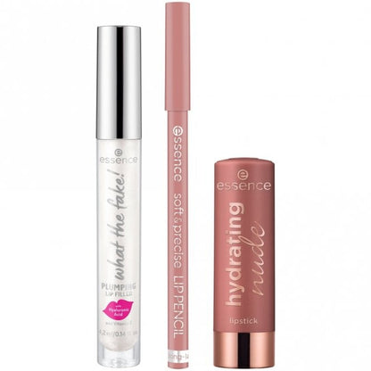 Essence The Nude Heavenly 3 Piece Lip Set