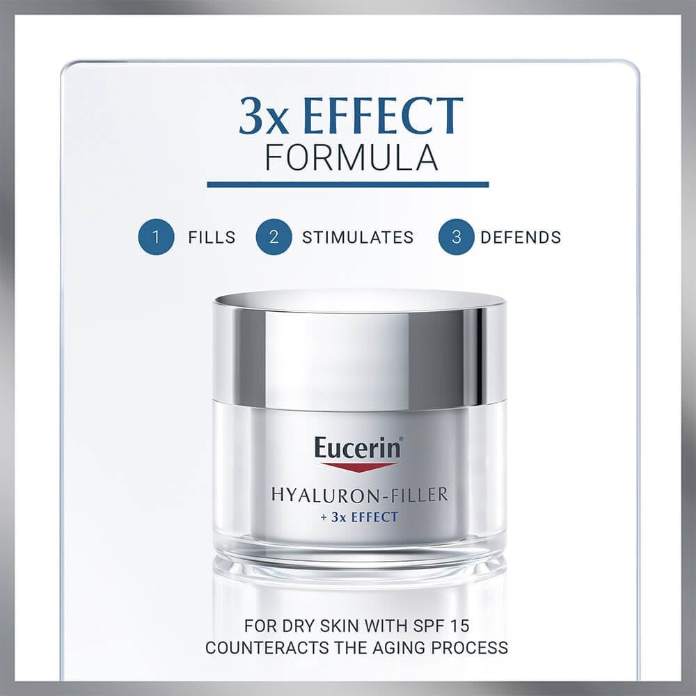 Eucerin Anti-Age Hyaluron Filler Day Cream SPF15 50ml