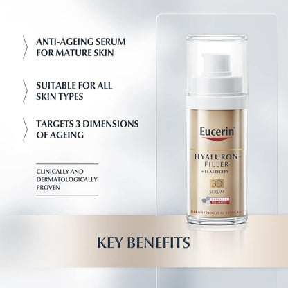 Eucerin Anti-Age Hyaluron Filler & Elasticity 3D Serum 30ml