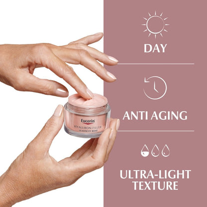 Eucerin Anti-Age Hyaluron-Filler & Elasticity Day Cream Rose SPF30 50ml