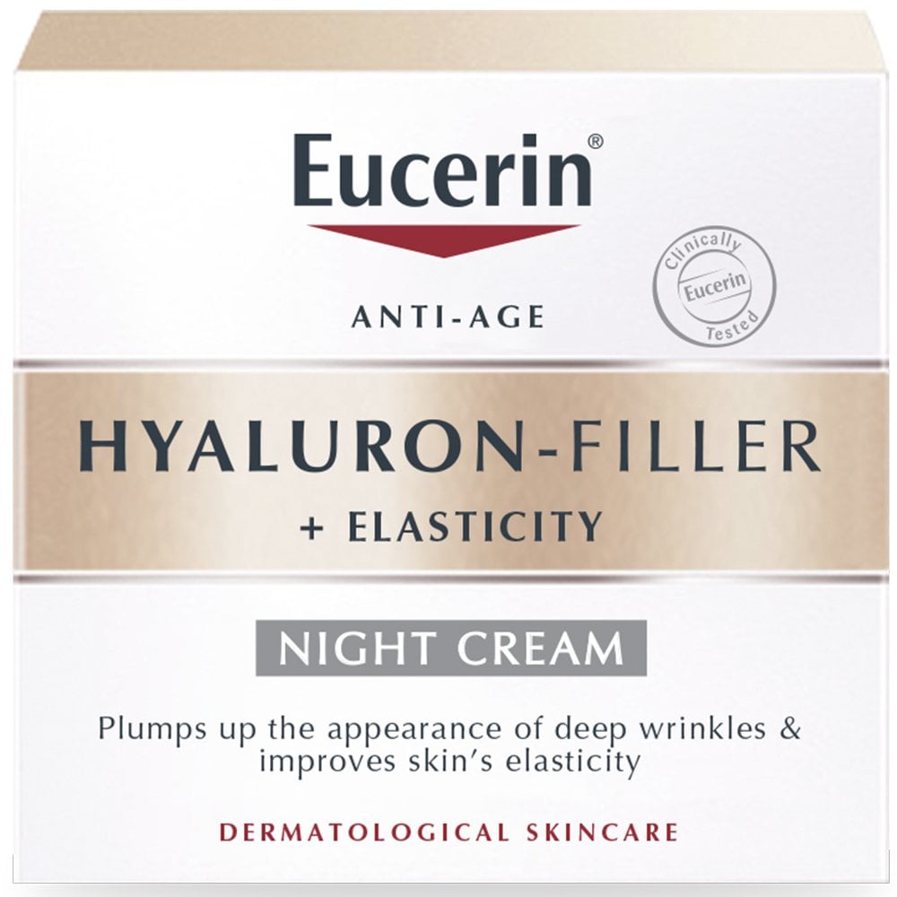 Eucerin Anti-Age Hyaluron Filler & Elasticity Night Cream 50ml