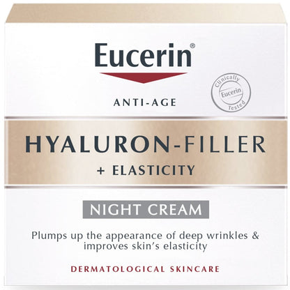 Eucerin Anti-Age Hyaluron Filler & Elasticity Night Cream 50ml