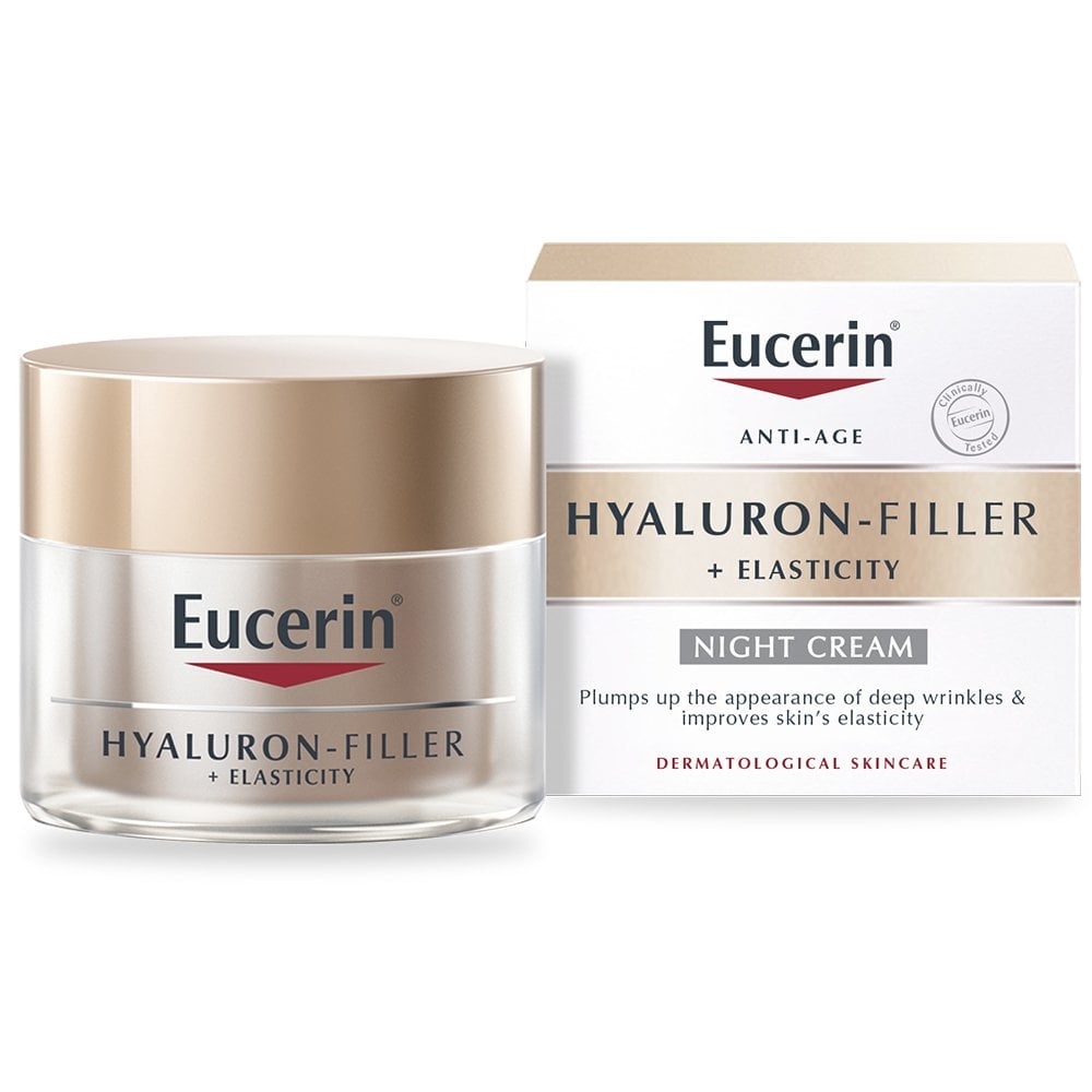 Eucerin Anti-Age Hyaluron Filler & Elasticity Night Cream 50ml