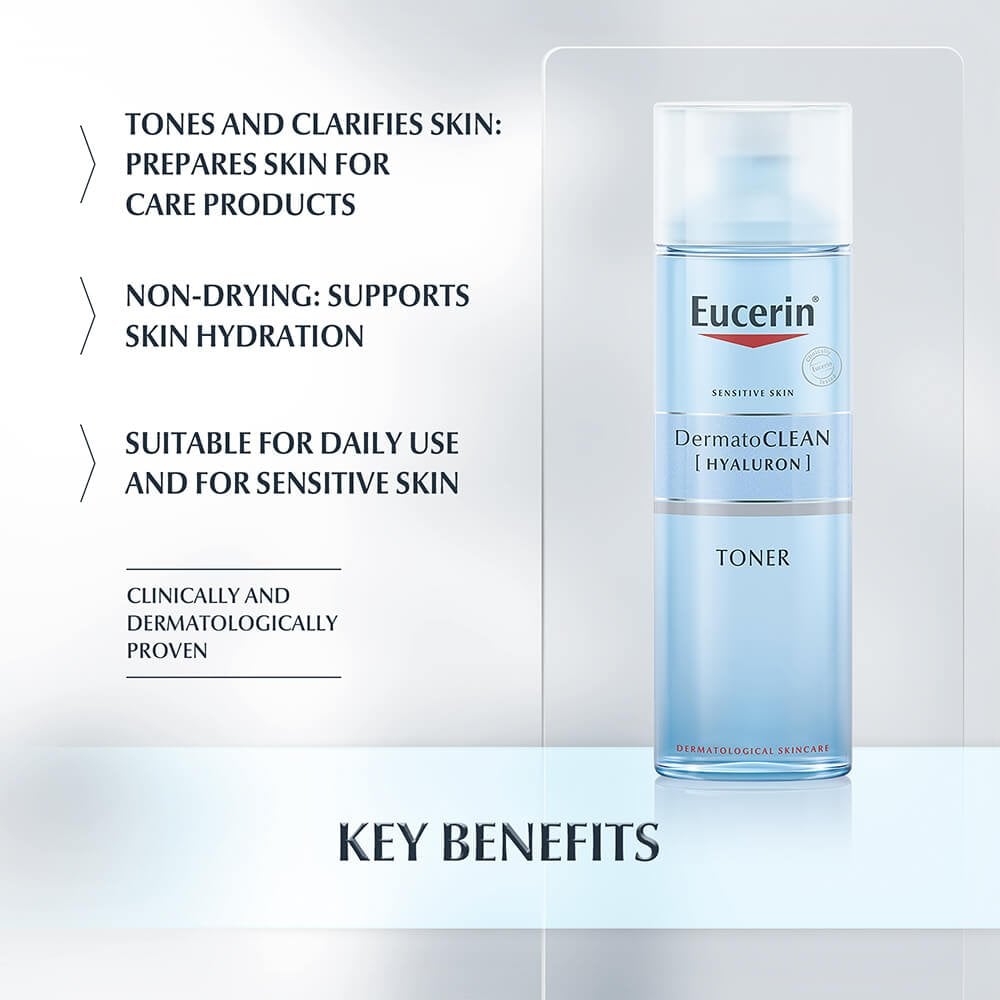 Eucerin DermatoClean Hyaluron Toner 200ml