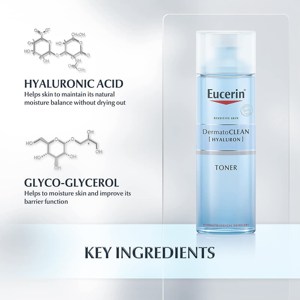 Eucerin DermatoClean Hyaluron Toner 200ml